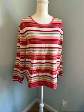 Talbots long sleeve top blouse sweater. 1X
